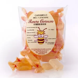 Caramelo De Miel Y Jengibre