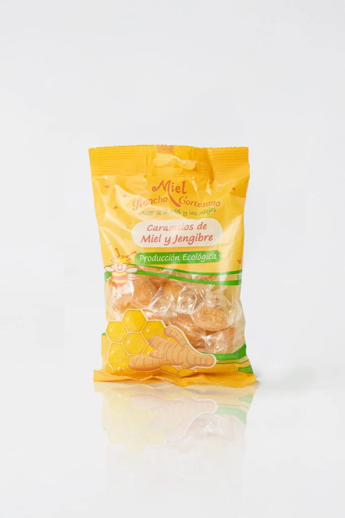 caramelos de miel y jengibre