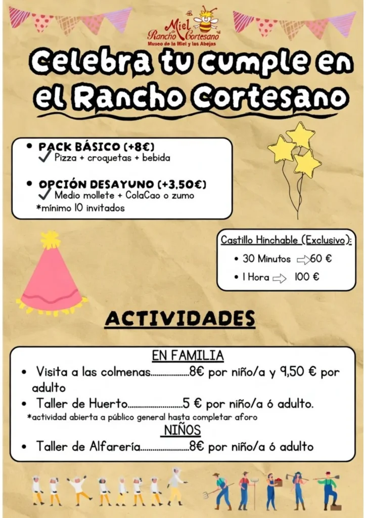 cumpleanos rancho cortesano